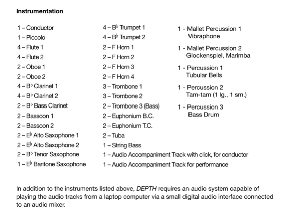 DEPTH instrumentation